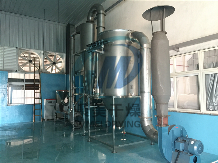 60B無塵粉碎機(jī)的安裝調(diào)試現(xiàn)場(chǎng)